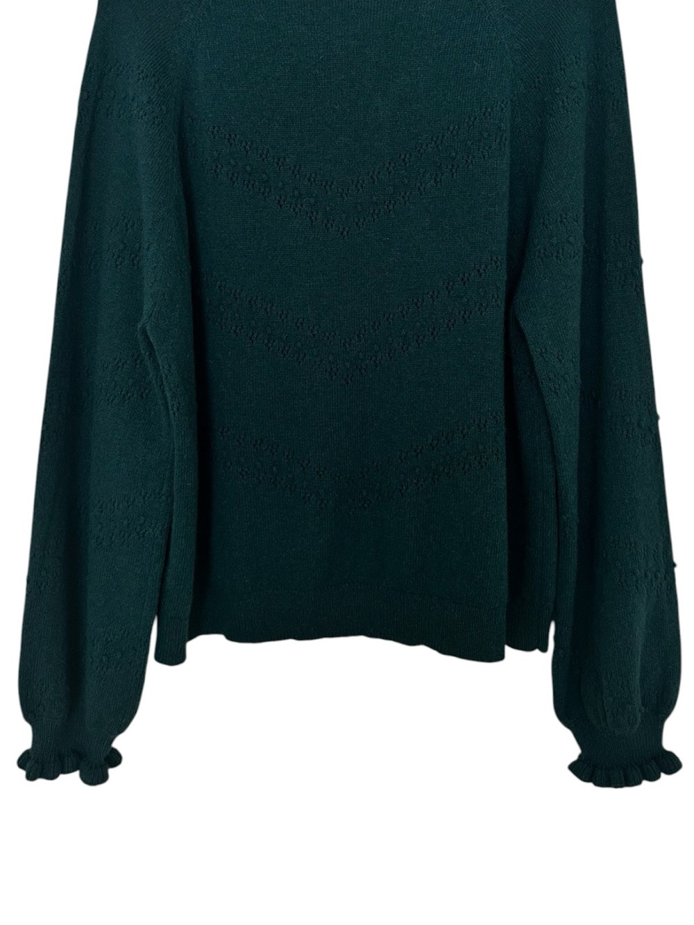 Boden New With Tags Fae Embroidered Fair Isle Cardigan Womens XL Green Pink - Picture 10 of 14